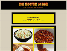 Tablet Screenshot of drofbbq.com